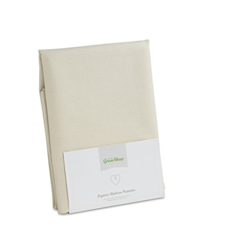 The Little Green Sheep Matratzenschoner Wasserdicht - 90x190 cm Bio-Baumwolle, Wasserdicht und Saugstark, Anti-Hausstaubmilbensperre, Pflegeleicht