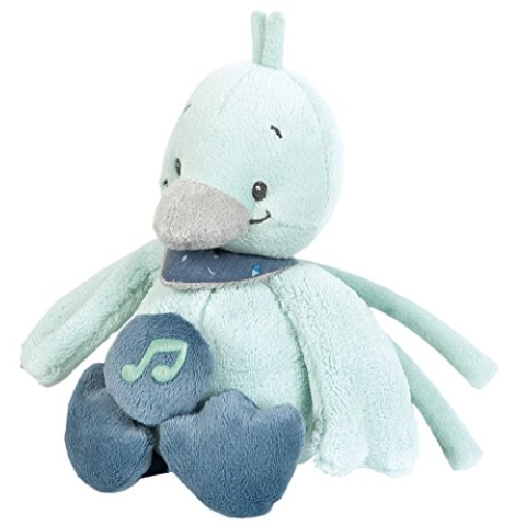 Nattou Mini Spieluhr, Jungen, 20 cm, grün - Nestor die Ente
