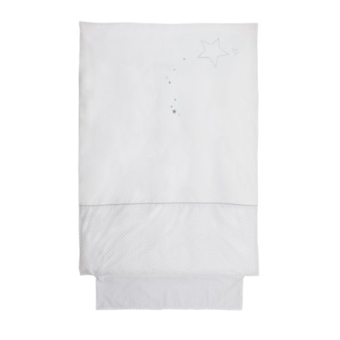 Noukies BB1410.24 Etoiles popeline Bettwäsche, 100 x 140 cm