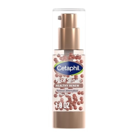 Cetaphil Healthy Renew Anti Aging Face Serum 1 Oz, Retinol Alternative Serum für das Gesicht mit Niacinamide & Peptiden, Skincare for Sensitive Skin with Vitamin B Complex, Fragrance Free