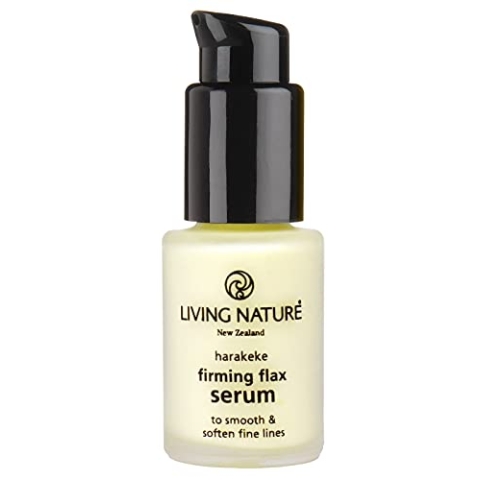Living Nature certified natural Firming Flax Serum 13 ml