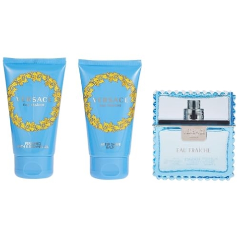 Versace Man Eau Fraiche Gift Set New Eau de Toilette 50 ml
