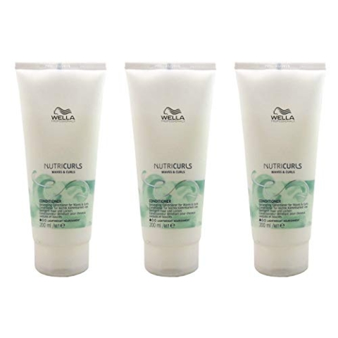 3 er Pack Wella Nutricurls Conditioner 200 ml