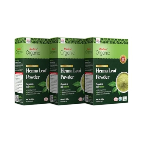 Radico - 100% Organic Henna Tripack, 300g