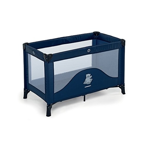 Foppapedretti Teddytour Reisebett, mit Schutzhülle, blau, 127 x 67 x 78 cm, 8,64 kg, blau