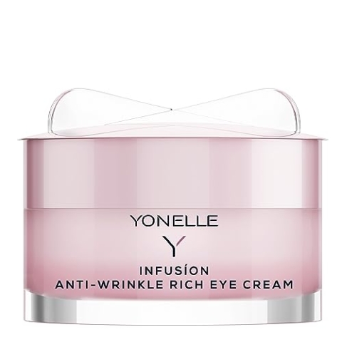 YONELLE INFUSION Augencreme für die Nacht mit Retinol in NANODISC™ - Gesichtspflege - Gesichtscreme Damen - Eye Cream mit Peptiden - Anti Falten Creme - Nachtcreme 15ml