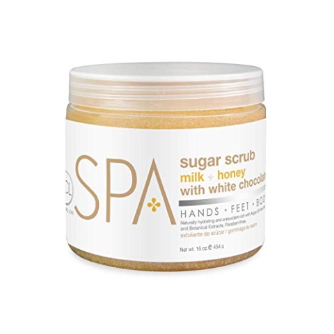 Bio Creative Lab Spa Sugar Scrub, Milk Honey and White Chocolate, 470 ml
