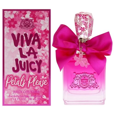 Juicy Couture - Viva La Juicy Petals Please, Blumig & fruchtig, Eau de Parfum Spray, Luxus Parfüm für Frauen - 100 ml