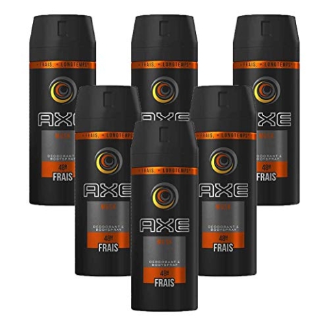 6 x Axe Musk Deodorant Bodyspray je 150ml Moschus for men ohne Aluminium