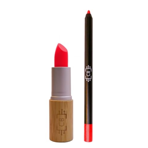 Sustainable & Vegan Lipstick Set | Cruelty Free (Hellrosa)