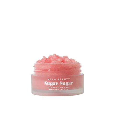 NCLA - Vegan Sugar, Sugar Lip Scrub | tierversuchsfreie, saubere Hautpflege (Pink Champagner)