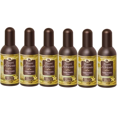 6x Tesori d Oriente Vaniglia & Zenzero Vanilla & Ginger Parfum 100ml EdT