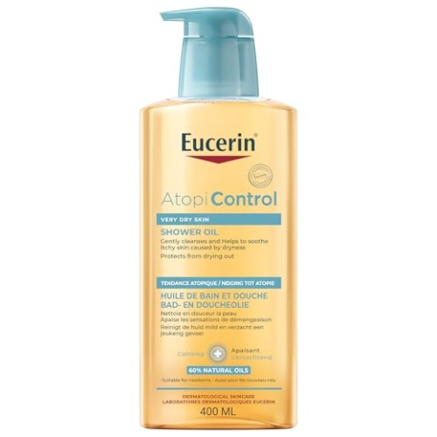 3 x Eucerin® AtoControl Bath & Shower Oil 400ml