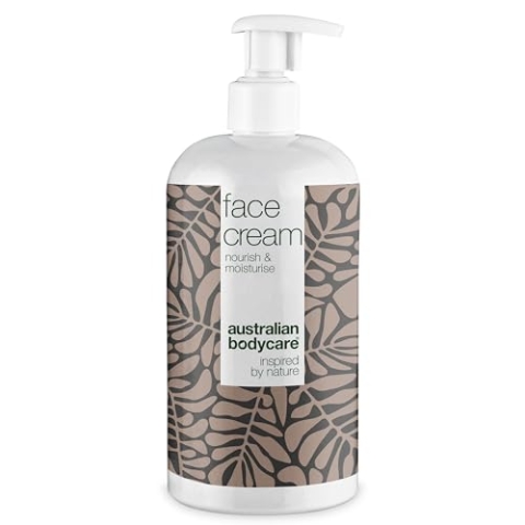 Gesichtscreme gegen Akne, Pickel & Mitesser 500 ml - Schnell einziehende Creme mit Vitamin E & natürlichem 4-Terpineol, bekannt aus Teebaumöl