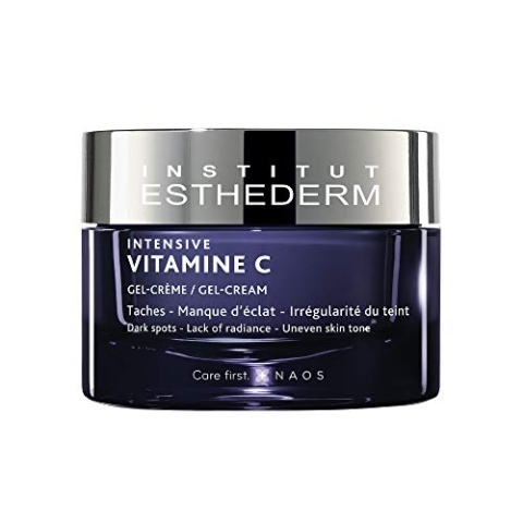 Institut Esthederm - Intensives Vitamin C - Gel-Creme - Flecken, mangelnde Leuchtkraft, unregelmäßige Hauttöne - Gesicht und Hals - 50 ml Dose