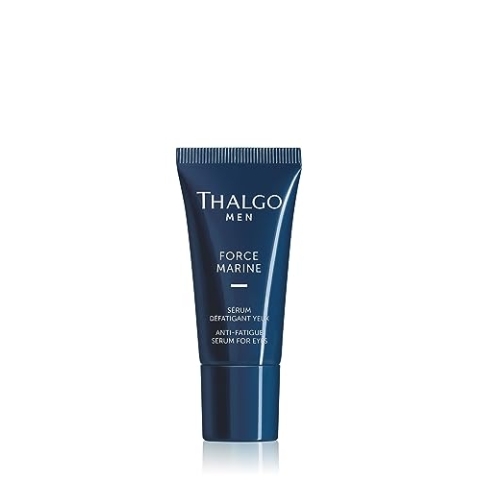 THALGO Men Belebendes Augen-Serum 15ml zur Bekämpfung müder Augen Weiß Glass