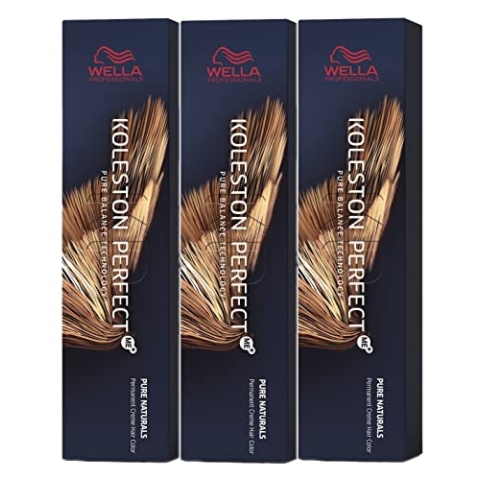 3er Wella Koleston Perfect ME+ 66/46 Dunkelblond Intensiv Rot Violett 60 ml