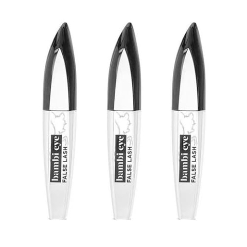 3 x L'Oreal Paris False Lash Bambi Eye 8.9ml Mascara - Waterproof Black