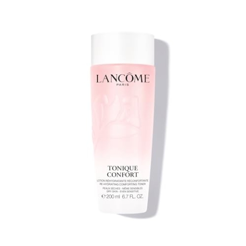 Lancôme Tonique Confort Gesichtswasser, feuchtigkeitsspendende und beruhigende Lotion mit Rosenwasser, Hyaluronsäure & Squalan, ideal zur Pflege empfindlicher Haut