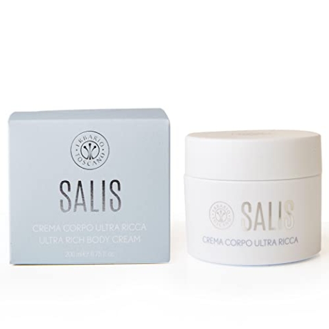 Erbario Toscano, Körpercreme Ultra reich, Salis, 200 ml - regenerierende und restrukturierende Wirkung.