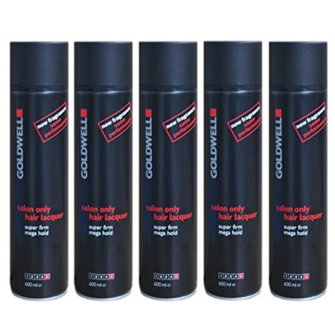5er Hair Lacquer Haarlack Salon Only Goldwell Extra Strong Hold 600 ml