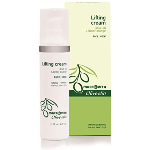 OLIVELIA LIFTING CREAM OLIVE OIL & BITTER ORANGE FACE & NECK 50 ML.