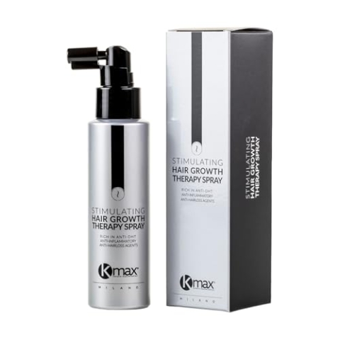 Kmax Stimulating Hair Growth Therapy Spray - Spray für Männer und Frauen mit Anti-DHT-Wirkung, Haarspray Lotion für Männer und Frauen - Größe 100 ml