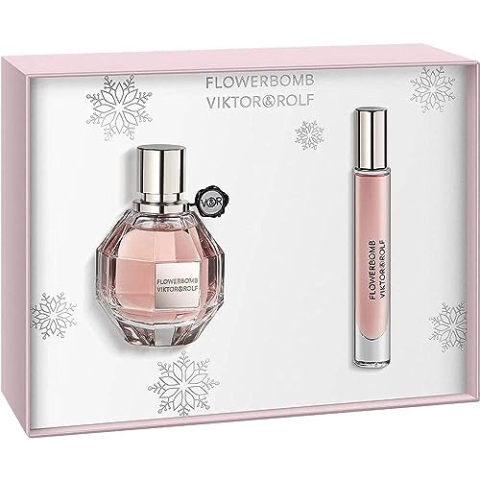 Viktor & Rolf FlowerBomb Gift Set 50 ml EDP + 10 ml EDP