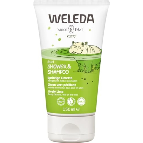 WELEDA Kids 2in1 Shower & Shampoo Spritzige Limett