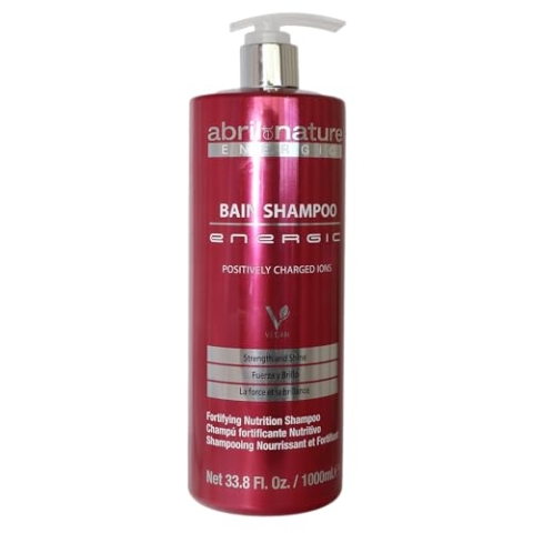 abril et nature - Energic - Haarmaske - Glättet und spendet Feuchtigkeit mit positiven Ionen - Beseitigt statische Aufladung und Frizz - Stellt Vitalität und Glanz wieder her - 200 ml