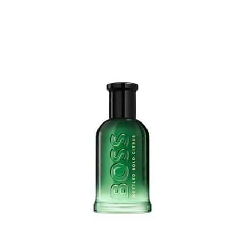 BOSS Bottled Bold Citrus Eau de Parfum – Zitrisch, holziger Herrenduft – Mit Noten von Zitrone, Geranium und Vetiver – Lang anhaltendes Parfum