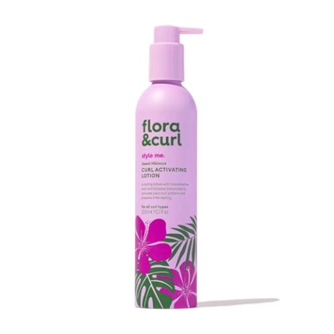 Flora & Curl Sweet Hibiscus Curl Activating Lotion