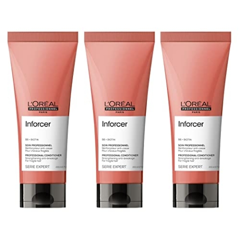 3er Loreal Professionall B6 Biotin Serie Expert Inforcer Conditioner gegen Haarbruch 200 ml
