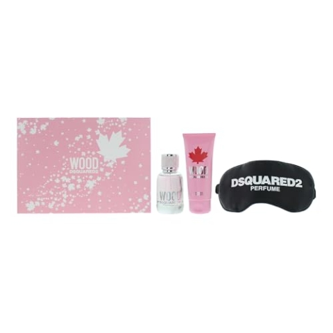 Dsquared Wood For Women Eau de Toilette Cofanetto Box, 50 ml