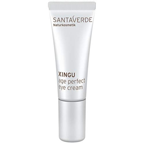 Santaverde / XINGU age perfect eye cream / glättende & feuchtigkeitsspendende Augencreme / wirkt regenerierend / lindert Fältchen & Linien / lässt die Augen strahlen / reiner Aloe Vera Saft / eigener Bio-Anbau / Gesicht / Frauen & Männer / 100 %