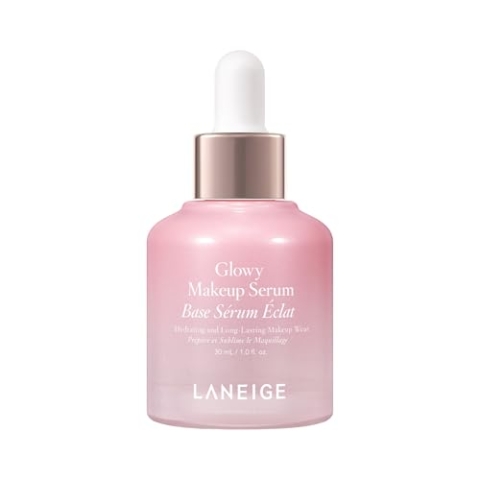 LANEIGE Glowy Makeup Serum: Hydrate, Extend Makeup, Visibly Smooth and Glowy Skin, 1.0 fl. oz.