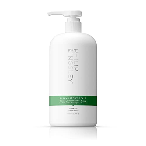 Philip Kingsley | Schuppiges/juckendes Kopfhautshampoo | Anit-Dandruff Shampoo für schuppige, juckende, trockene, fettige Kopfhaut | Reinigung der Kopfhaut | 1000ml