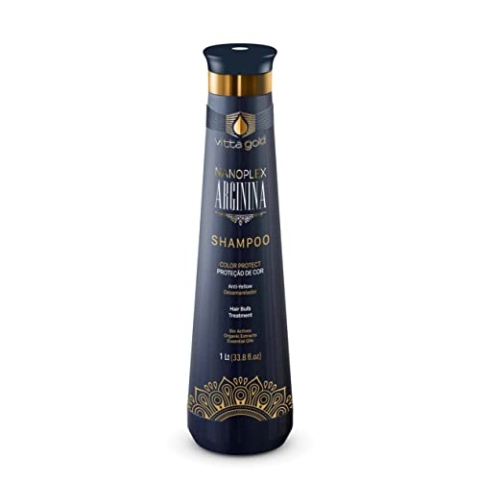 Nanoplex Arginina Shampoo - ist ein Haarglättungs-Behandlungsprodukt geeignet für gefärbtes, trockenes und geschädigtes Haar - Hair Treatment, Haarwachstum, Haarreperatur für Damen und Herren (1000ml)