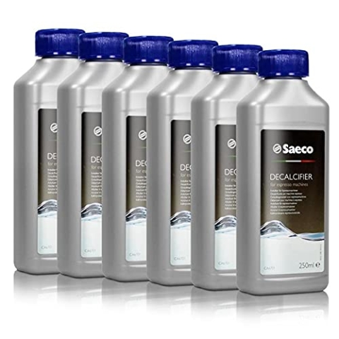 6x Saeco CA6700 Flüssig-Entkalker für Kaffeevollautomaten (Espressomaschine) 250 ml