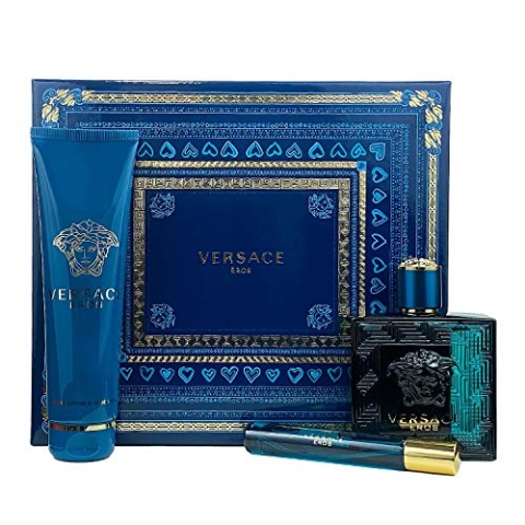 Versace Eros - EdT 100 ml + sh/gel 150 ml + EdT 10 ml SET