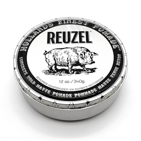 Reuzel Concrete Hold Matte Pomade, Makes Hair Polished, 340 g