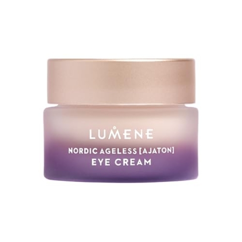 LUMENE Nordic Ageless [AJATON] Anti Falten & Anti-Aging Augencreme Gegen Dunkle Augenringe, Vegan & Parfümfrei 15 ml