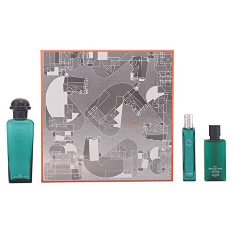Hermes Eau D'Orange Verte - Set Eau De Toilette+ Miniatur-Roller + Shampoo, 1 er Pack (1 x 155 ml)