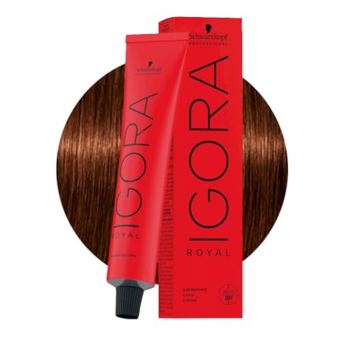 Schwarzkopf Igora Royal 6er Pack (6x60ml) - Dark Blonde, Ammoniakfrei, Creme