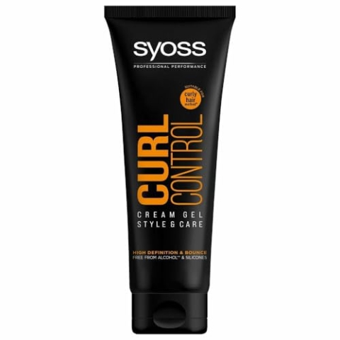 6er Pack - Syoss Curl Control Haar-Creme Gel - 250ml