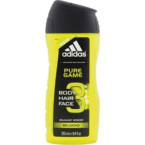 Adidas Pure Game 2in1 Shower Gel/Duschgel (12x250ml)