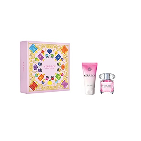 Versace Bright Crystal Geschenkset Eau de Toilette Spray 30 ml + Bodylotion 50 ml