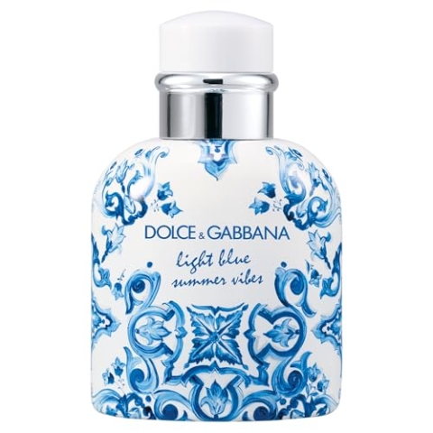 DOLCE & GABBANA, Light Blue Summer Vibes Pour Homme, Eau de Toilette, Herrenduft, 75 ml