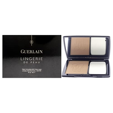 GUERLAIN LINGERIE DE PEAU fdt Kompakt Puder #05-beige foncé 10 gr