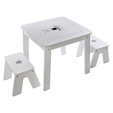 Tabelle bac + 2 Stühle Junge